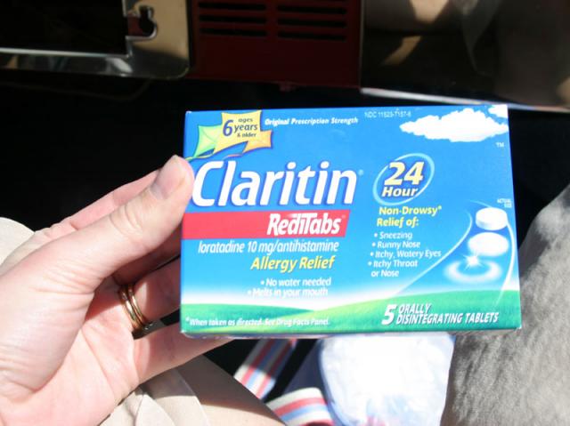 Allergies tend to act up when you're riding in a Jeep