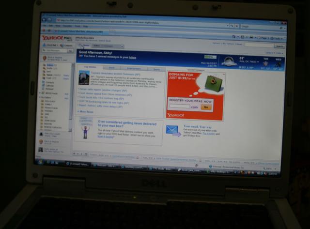 Another check of the email