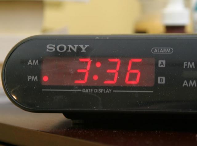 An hour later and about 30 minutes of nap -- not great, but it's better than nothing!