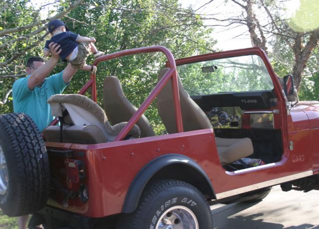 Back to the Jeep again!