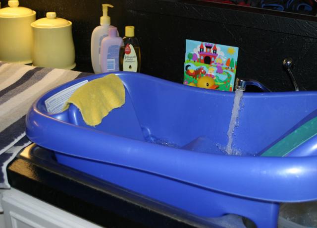 Getting the Master's bath ready