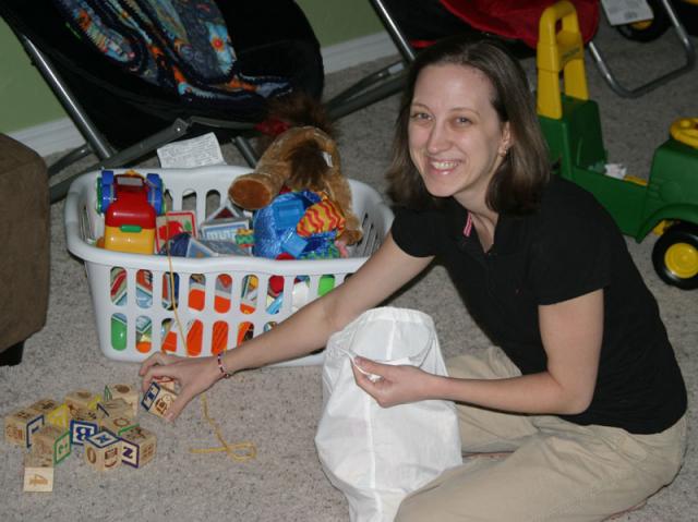 Picking up Tyler's mess