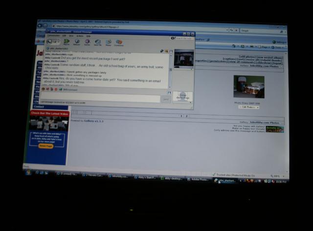 Chatting with John in Afghanistan