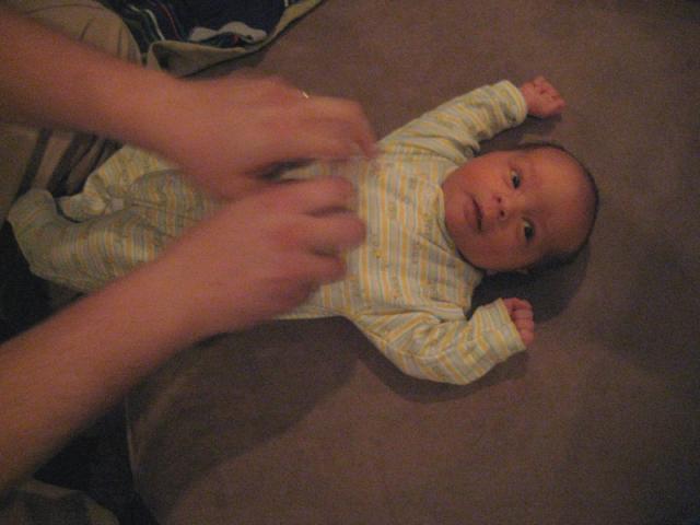 All clean and dressed!