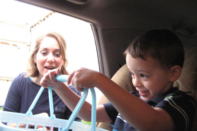 Hi Mrs. Kiah! Look at my Easter basket!