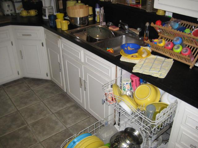 So I can tackle the kitchen