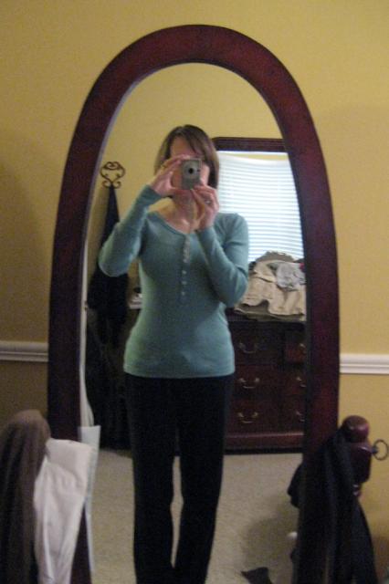 Having a baby means lots of shirt changes