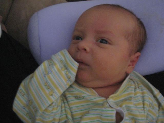 Hi Mom! Is naptime over yet?