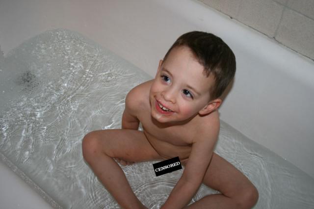 Bathtime! (Censoring by Jake)