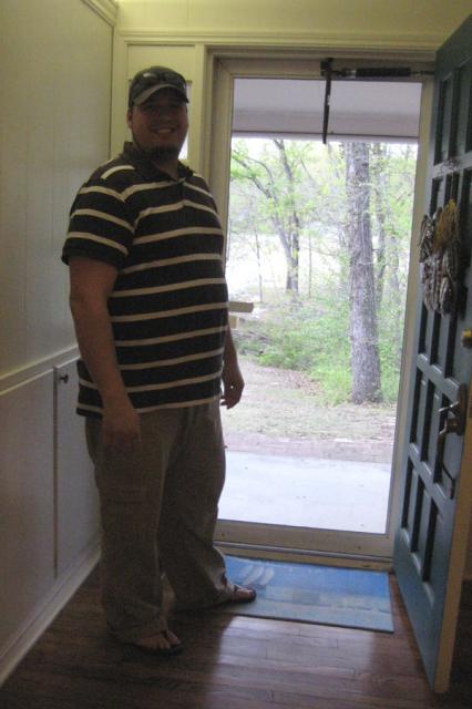 Jake heads out to get my annual gas price picture