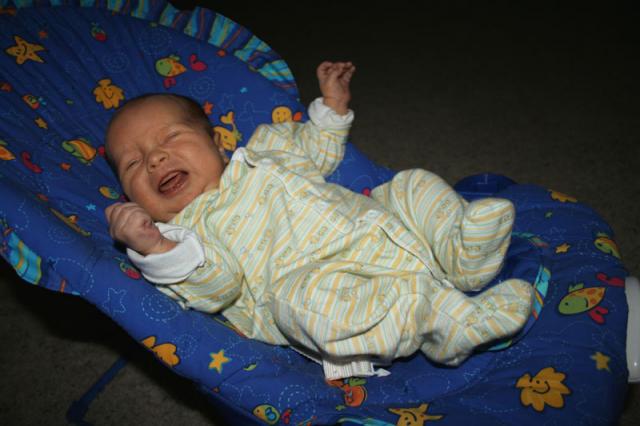 And we're done with the bouncer (about two minutes later)