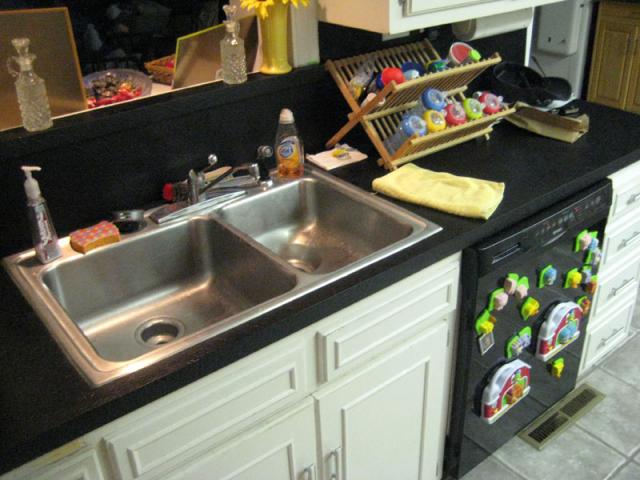 Dishwasher all loaded and started