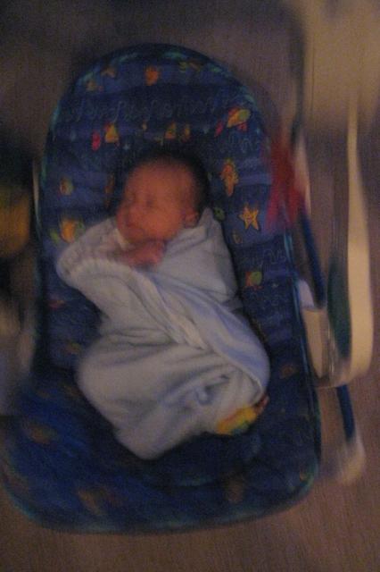 Back to the swing for Ollie