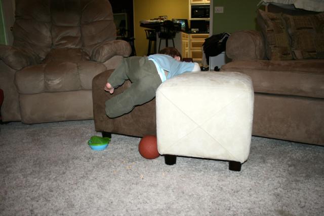 And he's off again...