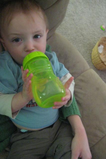 A little post-nap drink