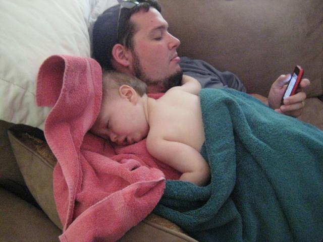 Poor, sweet, sick baby...