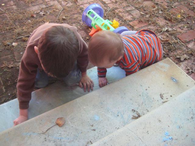 Deep in concentration