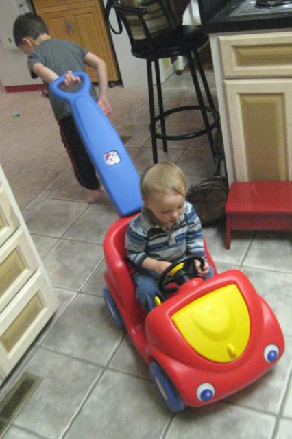 Big brother, the chauffeur