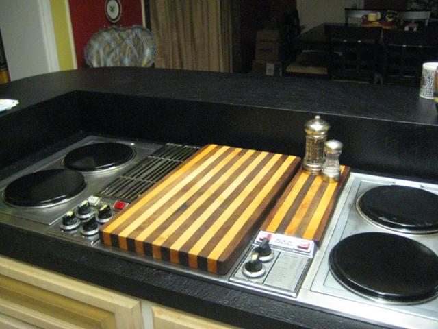 All clean and ready for another day's mess!