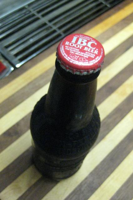 Rewarding myself with a root beer