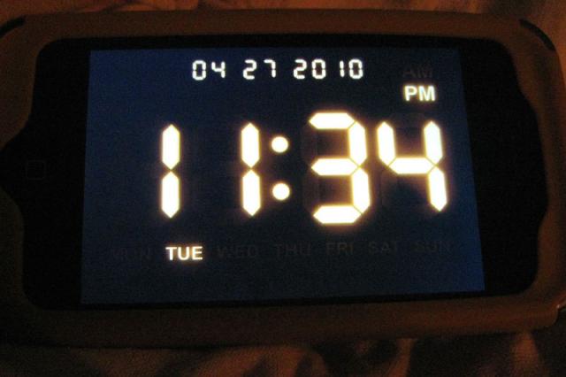 Finally, night night time for me!