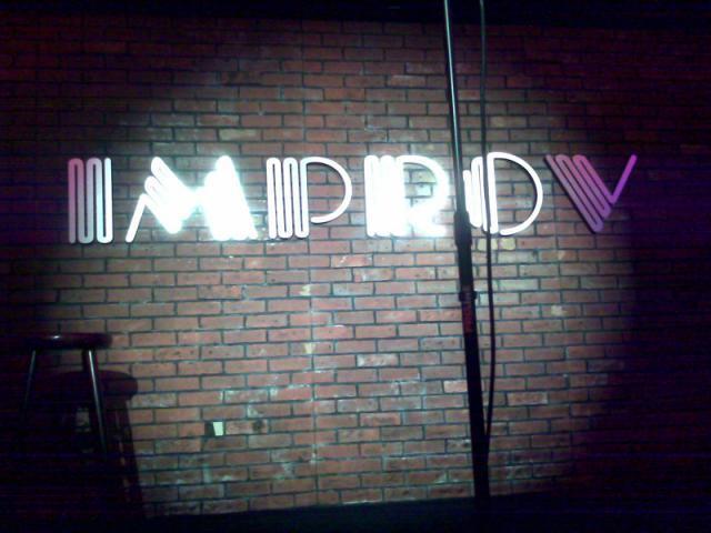 Pic of the Week ~ 11/18/07 (Our view from the front center table)