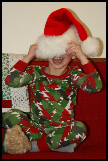 Pic of the Week ~ 12/28/08 (Got the Christmas sillies)