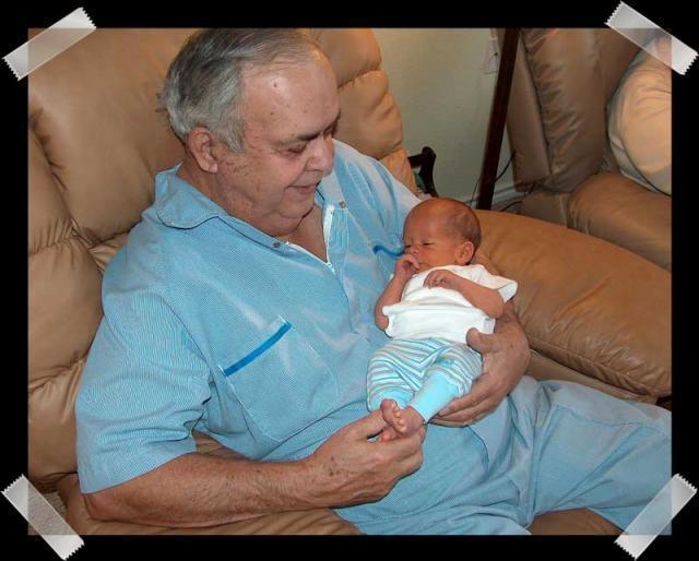 Pic of the Week ~ 12/31/06 (Papaw & Tyler)