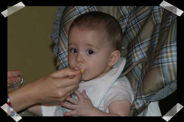 Pic of the Week ~ 6/11/06 (Mmmm, rice cereal!)