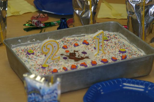 Mrs. Seely's Class Birthday Party for John - March 12, 2007