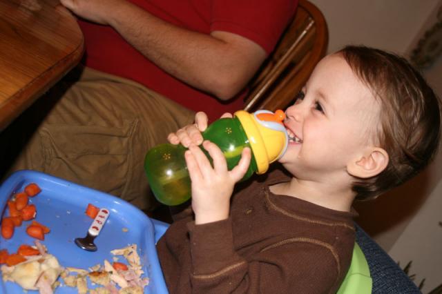 Caught his second wind