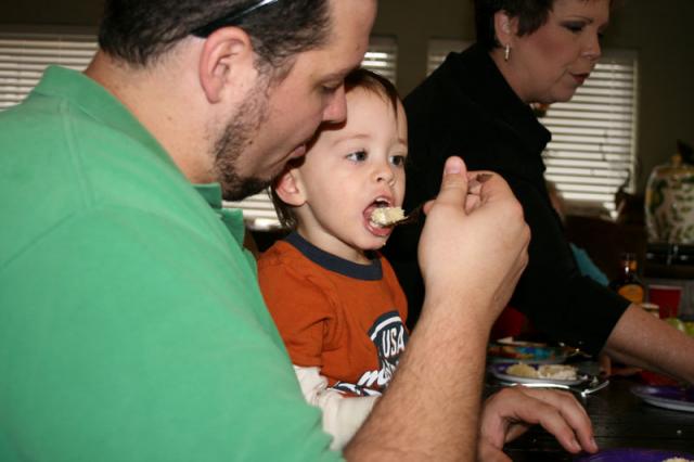 So, we really don't get to eat cake with our hands?