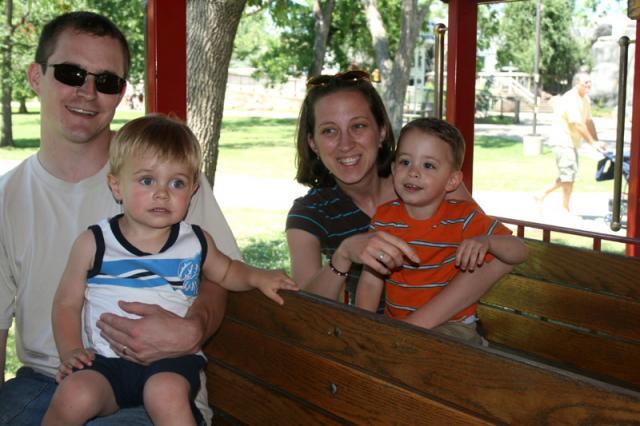 Finally made it on the train