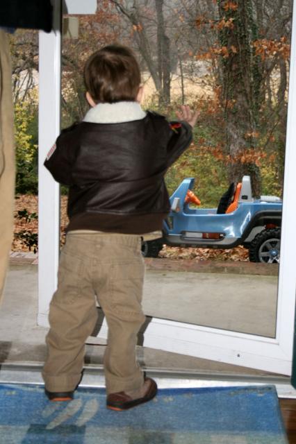 Yeah, now I can really drive!