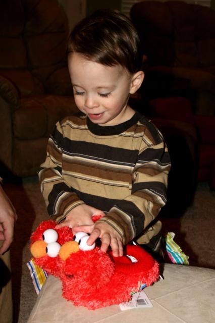 Elmo slippers!