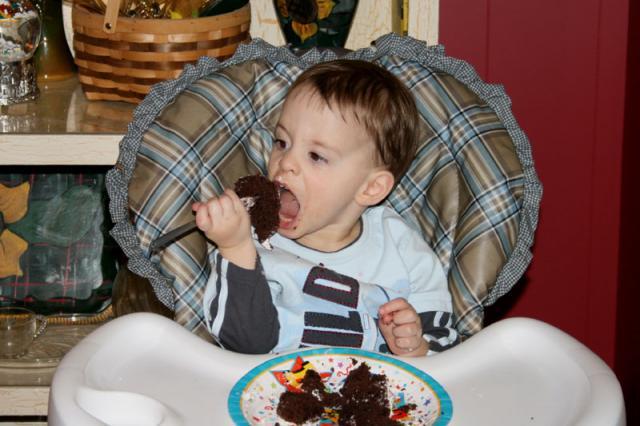 He takes after his Daddy