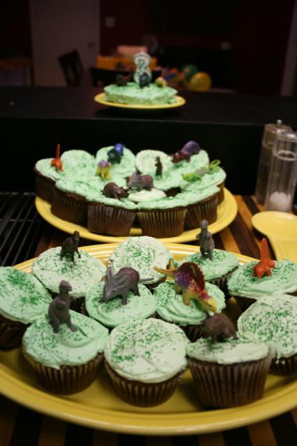 All frosted and dinosaur-ed