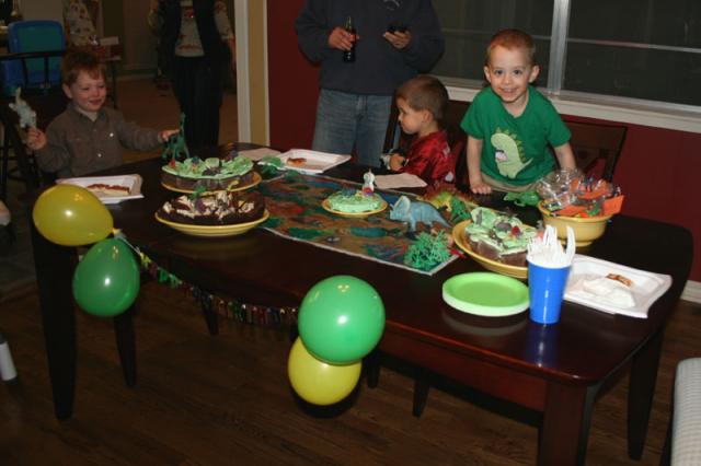 Tyler, being all hopped up on birthday