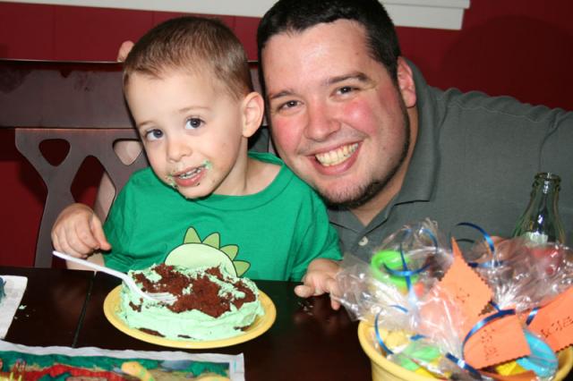 Seriously, guys, I'm in the middle of cake here!