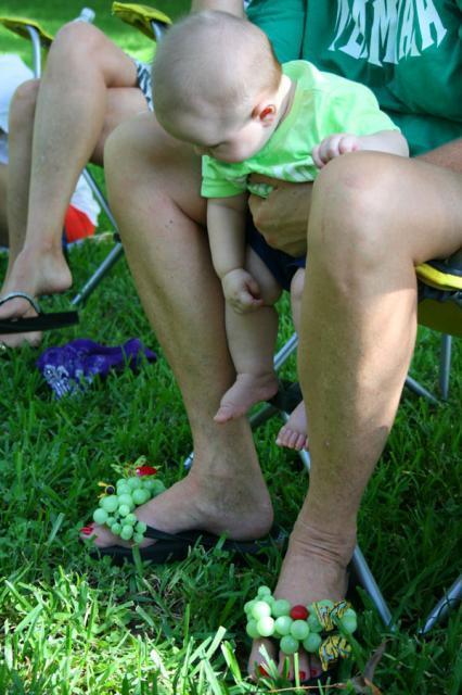 Thinking Mimi's shoes look pretty delicious