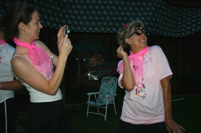 Di, working it for the camera