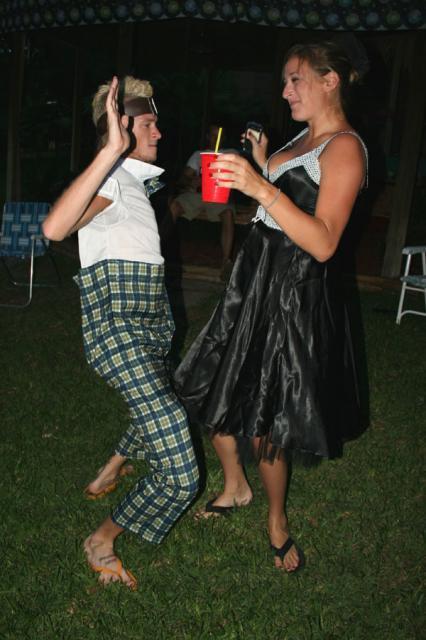 Ryan and Candace get down