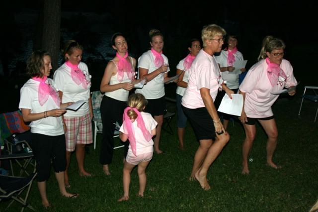 And of course, a YaYa song, too! "The Twins are Sixty and They're Very, Very Old!" (to the tune of Do Wah Diddy)