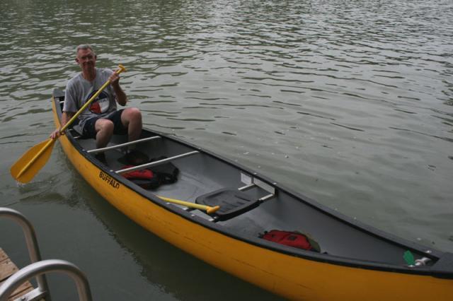 Jimmy going for a solo ride