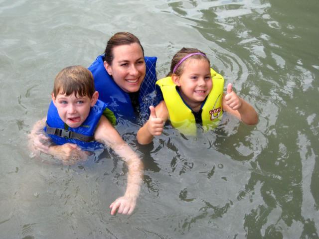 More swimming with Jodi