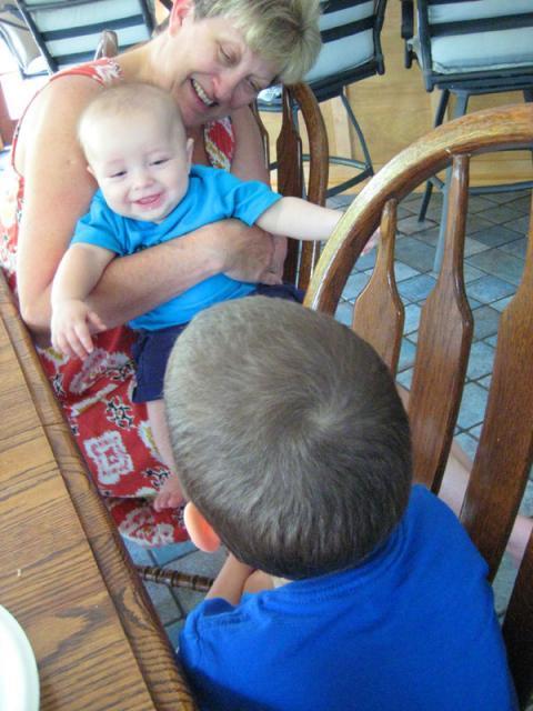 Laughing at big brother