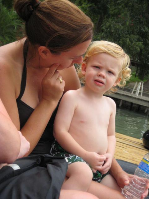 Jodi and Jackson ponder