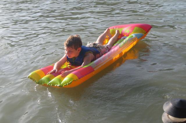 Jonathan goes rafting