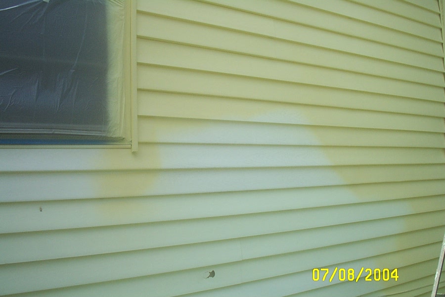 Our New Yellow House - July 8-9, 2004